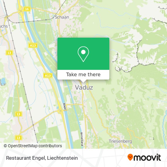 Restaurant Engel map
