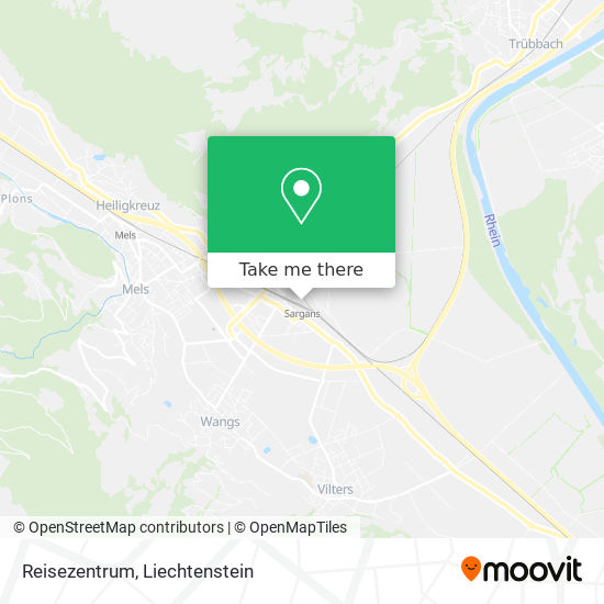 Reisezentrum map