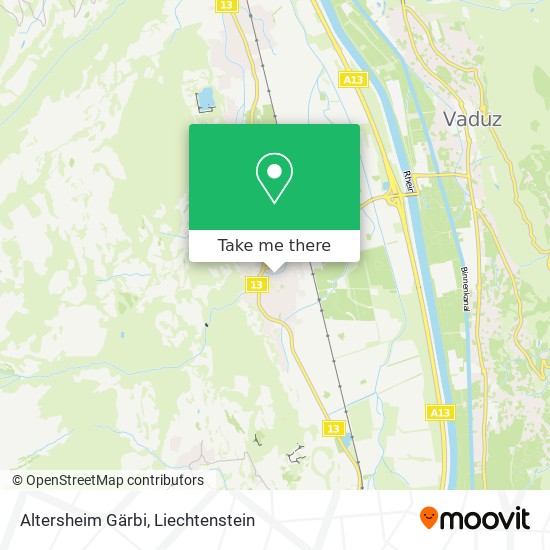 Altersheim Gärbi map