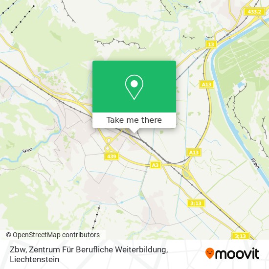 Zbw, Zentrum Für Berufliche Weiterbildung map