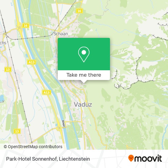 Park-Hotel Sonnenhof map