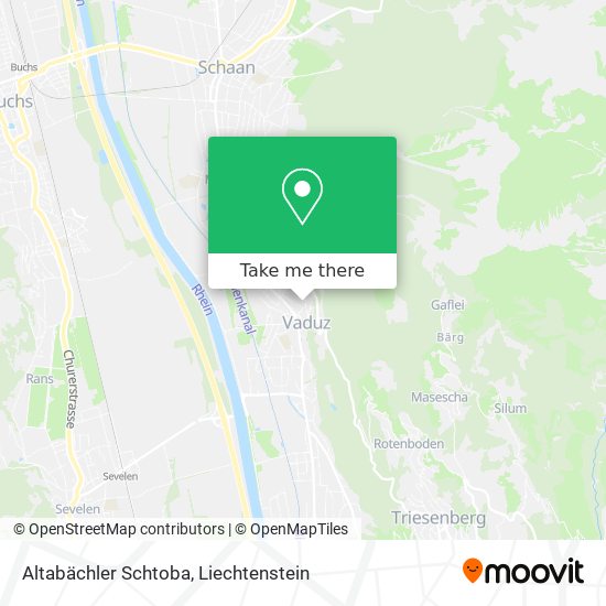 Altabächler Schtoba map