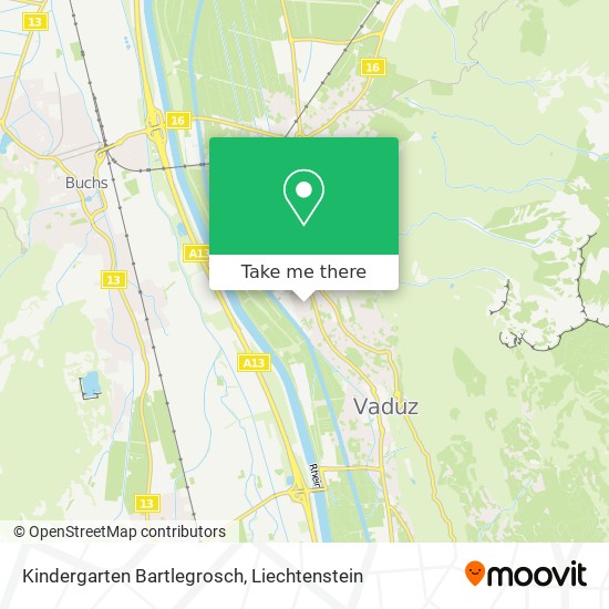 Kindergarten Bartlegrosch map