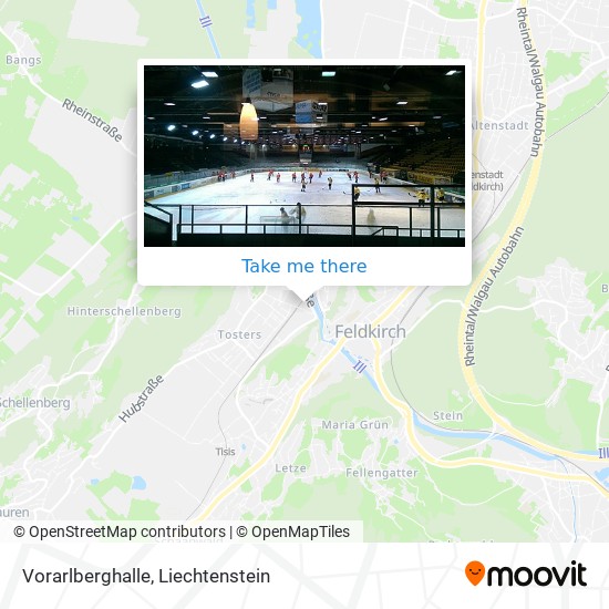 Vorarlberghalle map