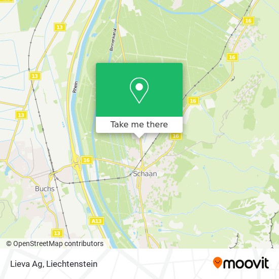 Lieva Ag map