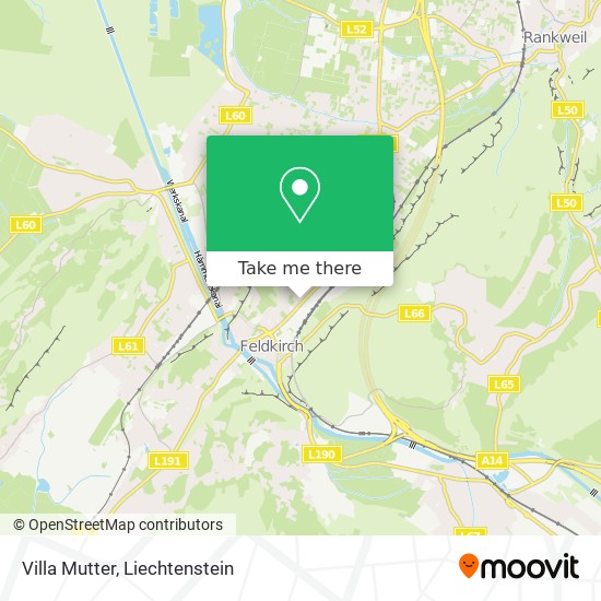 Villa Mutter map