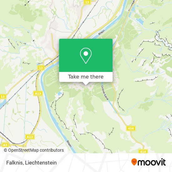 Falknis map