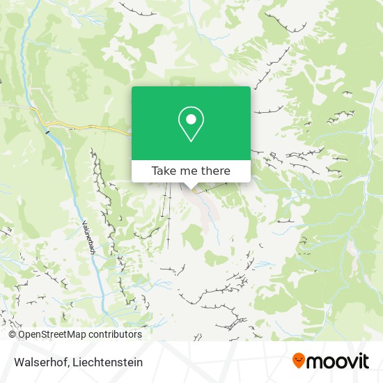Walserhof map