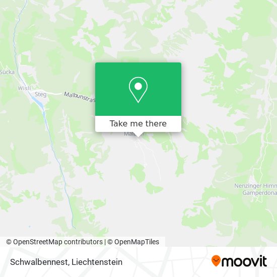 Schwalbennest map