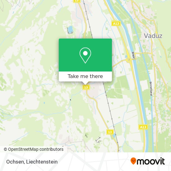 Ochsen map