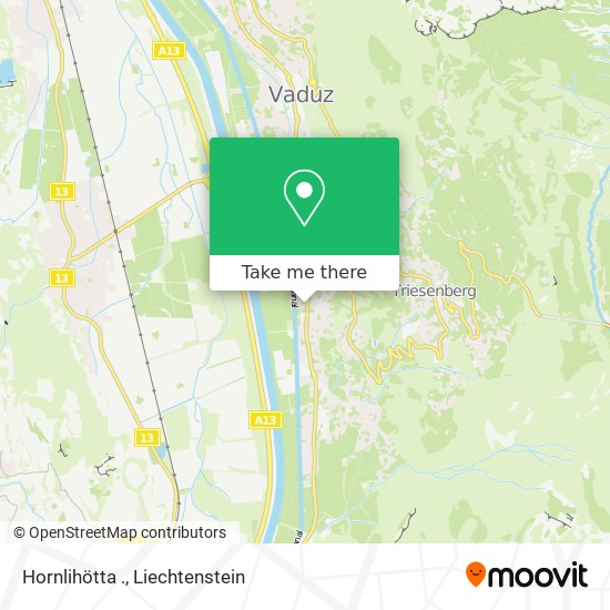 Hornlihötta . map