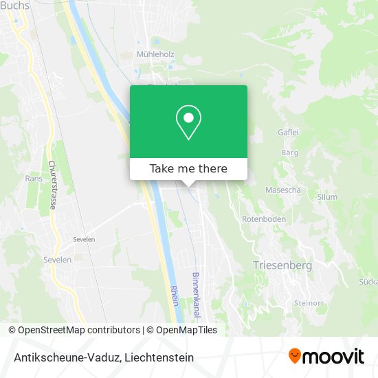 Antikscheune-Vaduz map