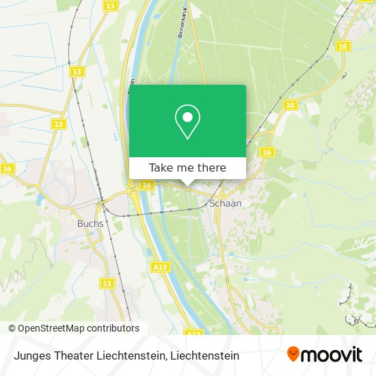 Junges Theater Liechtenstein map