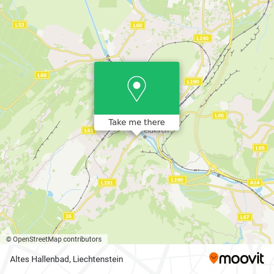 Altes Hallenbad map