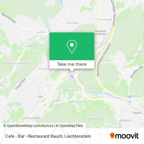 Cafe - Bar - Restaurant Rauch map