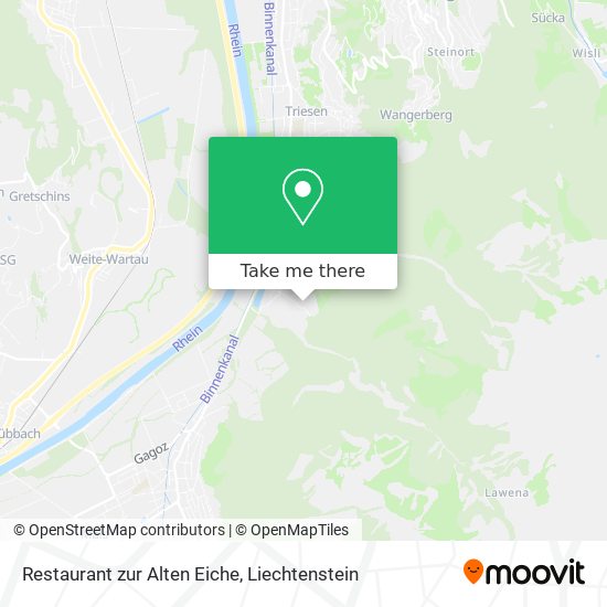 Restaurant zur Alten Eiche map