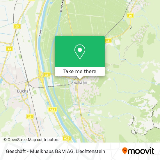 Geschäft • Musikhaus B&M AG map