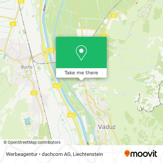 Werbeagentur • dachcom AG map