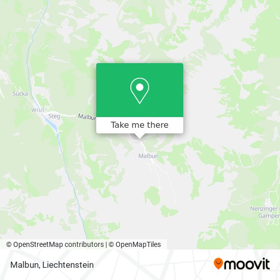 Malbun map