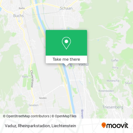 Vaduz, Rheinparkstadion map