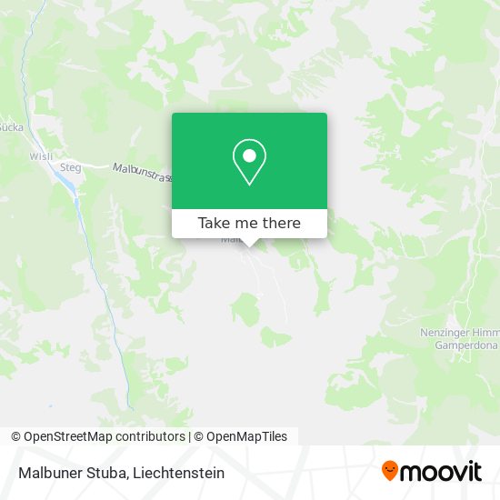 Malbuner Stuba map