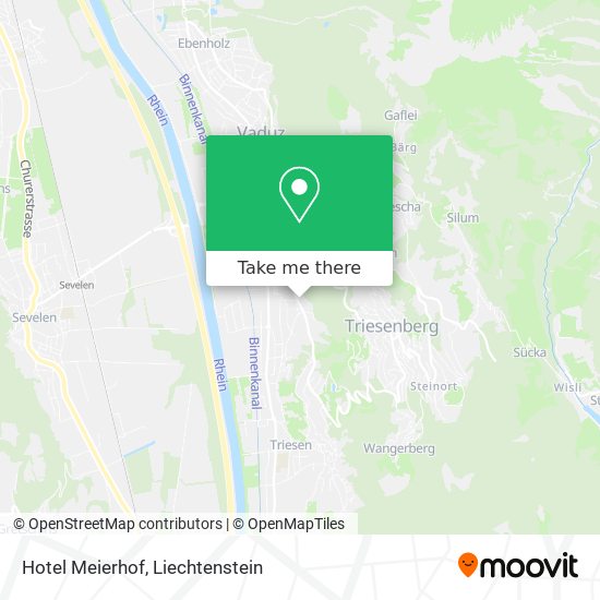 Hotel Meierhof map