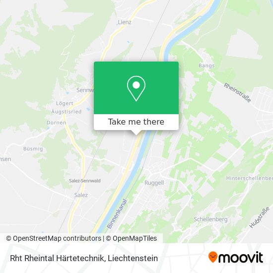 Rht Rheintal Härtetechnik map