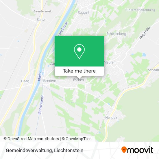 Gemeindeverwaltung map