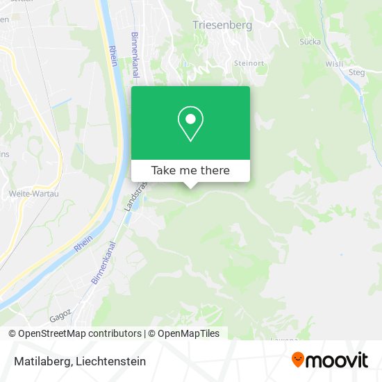Matilaberg map