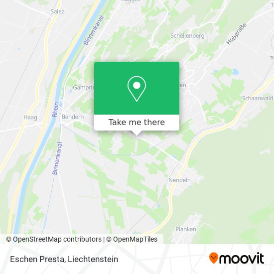 Eschen Presta map
