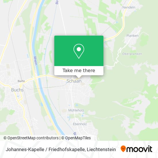 Johannes-Kapelle / Friedhofskapelle map