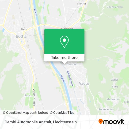 Demiri Automobile Anstalt map