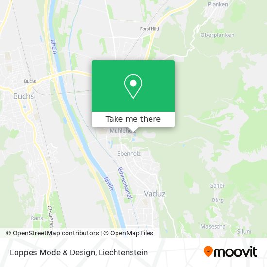 Loppes Mode & Design map