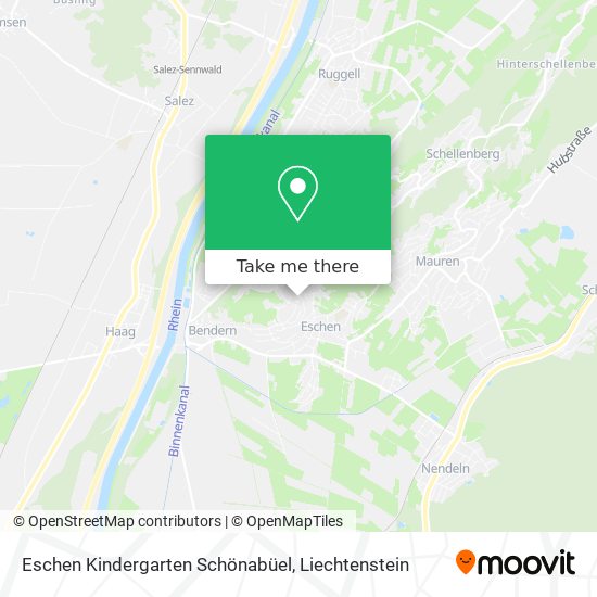 Eschen Kindergarten Schönabüel map