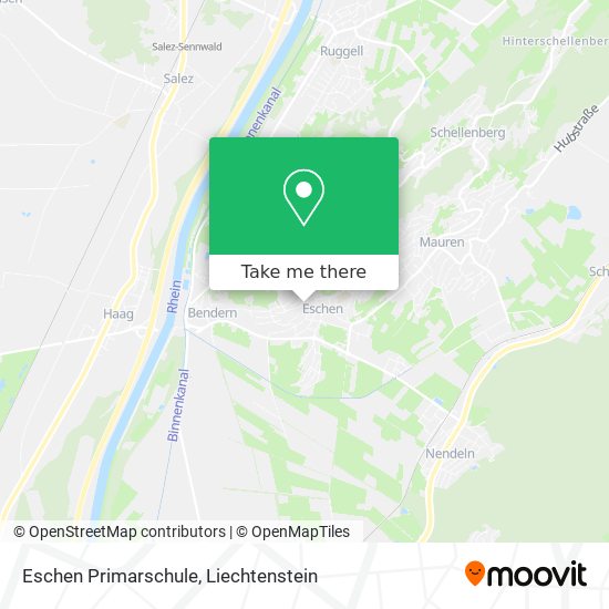 Eschen Primarschule map