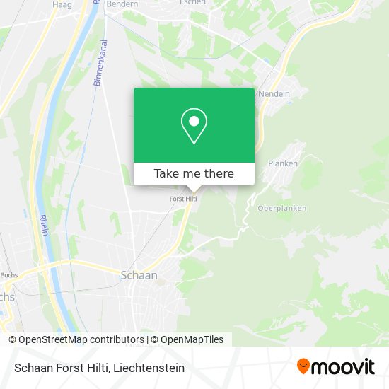 Schaan Forst Hilti map