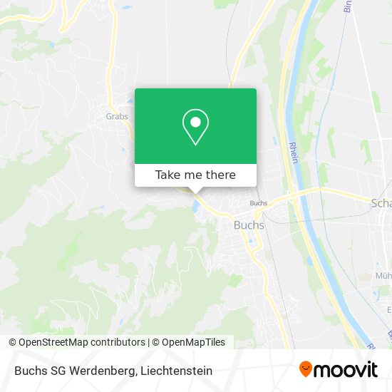 Buchs SG Werdenberg map