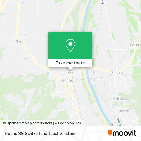Buchs SG Switzerland map