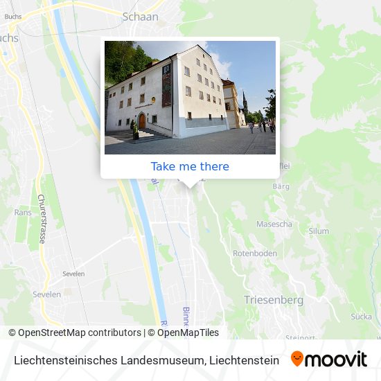 Liechtensteinisches Landesmuseum map