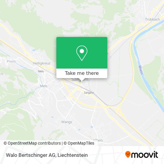 Walo Bertschinger AG map