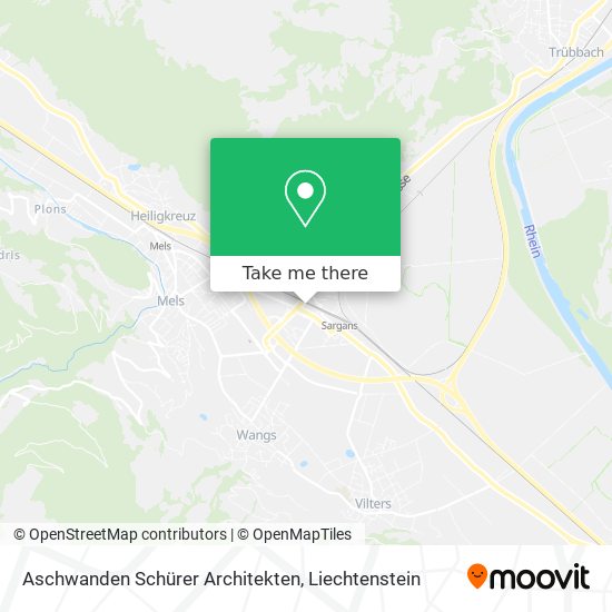Aschwanden Schürer Architekten map
