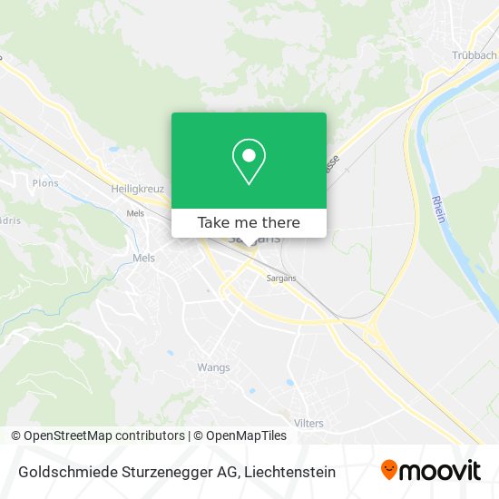 Goldschmiede Sturzenegger AG map