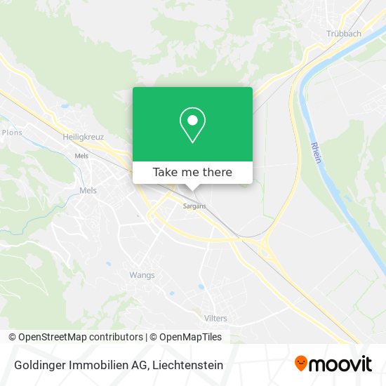 Goldinger Immobilien AG map