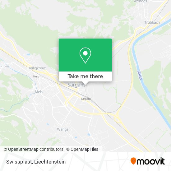 Swissplast map