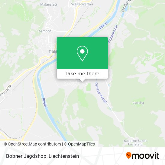 Bobner Jagdshop map