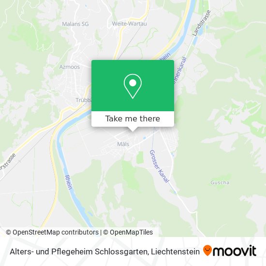 Alters- und Pflegeheim Schlossgarten map