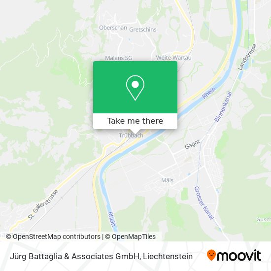 Jürg Battaglia & Associates GmbH map