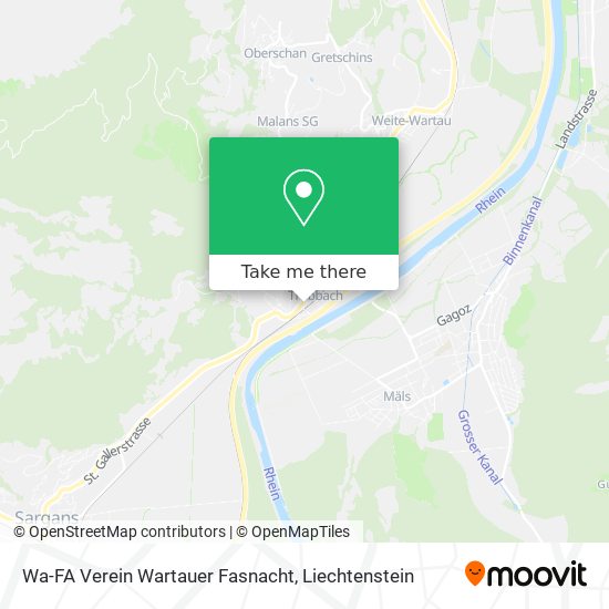 Wa-FA Verein Wartauer Fasnacht map