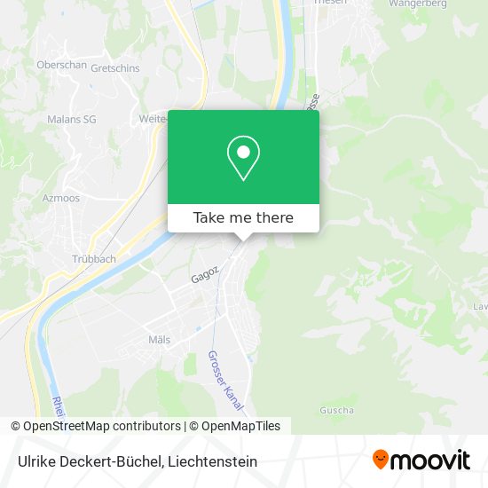 Ulrike Deckert-Büchel map