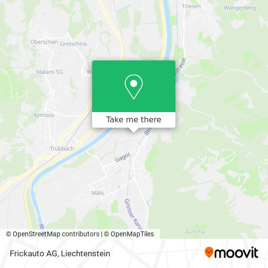 Frickauto AG map